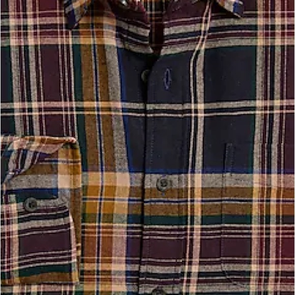 J. Crew Casual Flannel Button Down Shirt - Picture 2 of 5